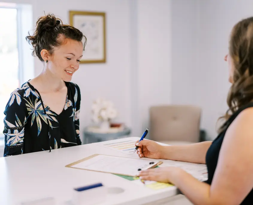 Hall_web-242 Propane provider assisting a customer