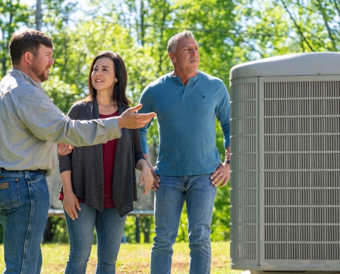 HVAC with residential customers